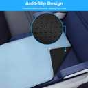 COZYBONDER Toddler Airplane Bed, Kids Airplane Seat Extender Travel Bed, Kids Airplane Travel Essentials, Airplane Must Have for Toddlers, Portable Plane Foot Rest for Flights