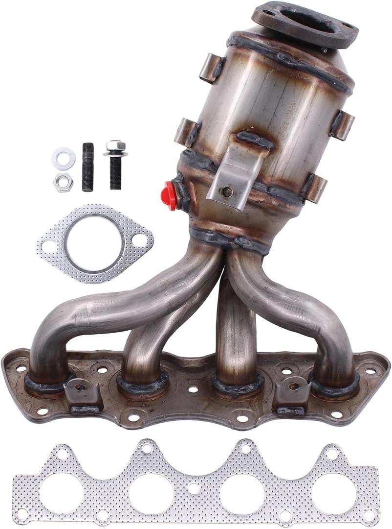 NewYall 1.6L Exhaust Manifold Catalytic Converter for Kia Soul 2012-2016, Rio 2012-2017, Hyundai Accent 2011-2017, Veloster 2012-2017