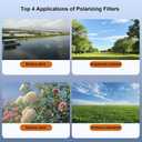 52mm CPL Filter for Phone,Compatible for iPhone 15 14 13 12 11,Motorola,Google Pixel and Other Smart Phones (Black)