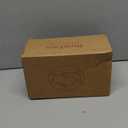 BothEarn Dimple Beer Mug Set of 2-1 Pint Heavy British Pub Thick Glass with Handle - Stein Cup for Beer Lover