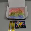 SpringFlower 24 Pack Valentines Day Gift Cards with Glow in The Dark Lizards,Fidget Toy for for Classroom,Valentine's Gifts Exchange For School,Valentine's Party Favors & Prizes for Kids