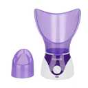 Facial Steamer Personal Steam Inhaler Sauna Facial Steamer Hot Mist Moisturizing Beauty Instrument Rejuvenate and Hydrate Your Skin (Purple)