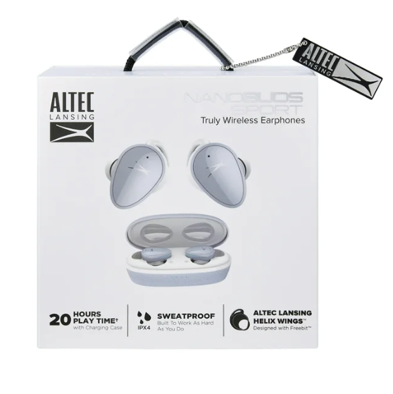 Altec Lancing Nano Earbuds Sport TWS BLK