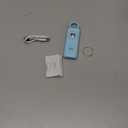 TECKNET Rechargeable Personal Safety Alarm for Women, 130dB Self Defense Keychain Alarm with SOS Strobe Light, Low Battery Notice, Personal Alarm Loud Siren Safety Keychain for Girls Kids Elderly (Blue)