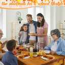 Tegeme Set of 12 Fall Gingham Cloth Napkins 18 x 18 Inches Checkered Plaid Dinner Napkins Washable Polyester Fiber Stain Resistant for Autumn Harvest Thanksgiving