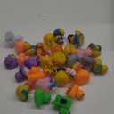JOYIN 30 Pcs Rubber Ducks, Random Assortment Ducks Bulk with Mesh Carry Bag, Mini Rubber Duckies for Baby Bath Toys, Kids Toddler Summer Pool Toys Birthday Gifts Party Favors