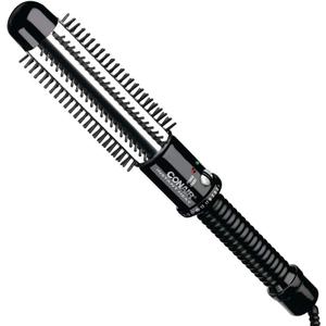 Conair Instant Heat Curling Iron Brush, 1 1/4-Inch Barrel - For Use On Short to Medium Length Hair (Black)