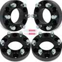 SCITOO 4Pcs 6x5.5 Wheel Spacers 1.5 inch Bore 93.1mm Studs 12x1.5 6 Lug Wheel Spacers Fit for Ford Ranger 2013-2023,for Ford Bronco 2021-2023