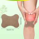 MYMULIKE Knee Patches, 90 Count Warming Herbal Plaster Patches, Long Lasting & Fast Acting Patches for Knee, Shoulder, Back, Neck, Waist