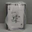 3Pcs Western Cowboy Canvas Wall Art Rustic Southwestern Poster Retro Western Aesthetic Pictures Playing Card Prints Longhorn Bull Skull Painting Cactus Wall Decor for Bedroom Living Room Framed (black and white)