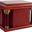 MAKEY'S Wood Keepsake Urns for Human Ashes Adult Male/Female, Cremation Urns for Adult Ashes