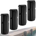 OCEANBROAD Boat Bumpers for Docking, Boat Dock Bumpers for Edge & Side, Marine Fender Guard with Stainless Steel Hardware, UV-Resistant PVC, Vertical Dock Protection for Straight Edge Installation