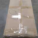 Black 6 Drawer Dresser for Bedroom, 15.3" D x 47.2" W x 32.3" H in Simply Modern Chest of Drawers, Wood Storage Double Dresser with Deep Drawers for Living Room, Hallway Entryway, Black