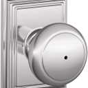 SCHLAGE Lock Company F40AND625ADD Addison Collection SCHLAGE Privacy Knob, Bright Chrome