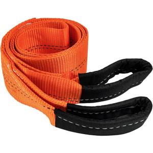 HFS(R) Tree Saver, Winch Strap, Tow Strap 30,000 Pound Capacity (3X8FT, Orange)