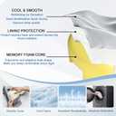 Side Sleeper Pillow for Adults, Side Sleeper Pillow with Arm Holes -arm Pillow, 2Pcs Pillowcase, Ergonomic Memory Foam Pillow for Cervical, Neck, Shoulder & Rotator Cuff Pain Relief