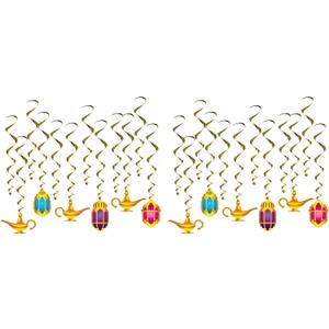 Lantern & Lamp Whirls, 12 Pcs Pack of 2