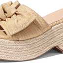 Erocalli Wedges For Women Raffia Platform Sandals Espadrille Summer Beach