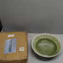 Stoneware Bowl with Scalloped Edge, Ivory