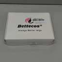 Old Man Costume Wig and Glasses Bald Cap Curly Synthetic Hair Wigs for Mens Cosplay Halloween Party (Grey Mixed White)