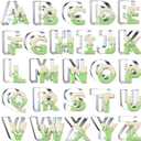 Alphabet Letter Cookie Cutters Shapes Large 3 Inch - 26 Pcs Stainless Steel Cookie Cutter Set Fondant Biscuit Fruit Dough Mold Tools for Birthday, Christmas, New Year and Holiday Party Decorations