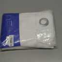 MIULEE Pure White Room Darkening Curtains for Bedroom Living Room 63 Inches Long 2 Panels, Thermal Insulated Energy Saving Drapes Solid Grommet Top Noise Reducing Window Treatments 40x63 Inch