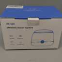 Ultrasonic Retainer Cleaner Machine Pro, Quickly Completes Denture Brushing and Bathing, Deep Cleaning, and Effectively Prevents Aligner Discoloration - White