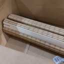 SEEYE Cordless Bamboo Roman Shades, Blackout Natural Bamboo Blinds for Indoor Windows, Roll Up Blind Privacy Shade for Home, Office, Door, UV Resistant & Easy to Install, 41" W x 64" H, Carbonized