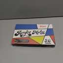 alchilalart Acrylic Paint Markers, 24 Color Fine Tip Permanent Acrylic Paint Pens For Rock Painting, Canvas, Wood, Glass, Ceramic, Fabric, Plastic, Egg, Scrapbook, Art Painting Supplies Kit