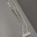 Fairy Baby 4.72in Extensions for Walk Through Baby Gate Auto Close White Child Safety Gates Extends Wide Openings White