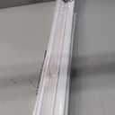 LazBlinds No Tools No Drill 1" Vinyl Mini Blinds, Cordless Blinds for Windows, Light Filtering Horizontal Window Blinds & Shades, 34" W x 64" H, White