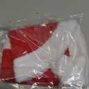 15" Miniature Red Plush Christmas Tree Skirt