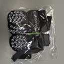 EXPAWLORER 6Pcs Anti-Slip Dog Socks to Prevent Licking Paws,Dog Shoes for Hot Pavement,Dog Booties Traction Control on Hardwood Floor,Boots & Paw Protectors, for Puppy Small Medium Large Senior Dogs (Grey), M