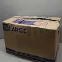 Dog Stairs for Small Dogs, 4 Tier Wider Pet Stairs for Couch and Beds, 17.7" H Non-Slip Dog Steps for Old Cats, Puppy, Small Medium Dogs, 17.7x23.6x17.7 inch, Brown