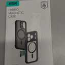 ESR for iPhone 17 Pro Max Case, Camera Control, Compatible with MagSafe, Shockof Military-Grade tection, Magnetic Phone Case for iPhone 17 Pro Max, Classic Hybrid Case, Clear Black