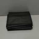 Hleelomi 5 Pack 40inch Suit Bag Garment Bag for Travel and Storage, Garment Bags for Hanging Clothes with Zipper and Visible Transparent Window, Black