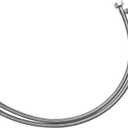 Faucet Line Connector Braided 304 Stainless Steel Supply Hose 1/2" I.P. Female Thread to 1/2" I.P. Female Straight Thread Faucet Hose Replacement (One Pair) (16 Inch)
