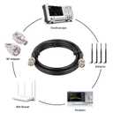 RG8X BNC Male to BNC Male Coaxial Cable 6FT 50 ohm Ultra Low Loss for Antenna, RF Radio, Modem, Oscilloscope, Spectrum, Analyzer, Signal Generator