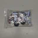 Blue LED Display Voltmeter, Square Dual Display Voltmeter and Ammeter LED Digital Voltage Gauge AC 60-500V 0-100A Current Meter Indicator (4pcs)