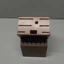 RedCall Universal Knife Block Holder,Large Wood Bamboo Knife Block without Knives,14 Slot Universal Knife Holder Countertop,Butcher Block Knife Storage Organizer for Kitchen (Brown)