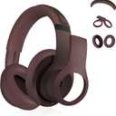 3 in 1 Silicone Case for Beats Studio Pro, Anti-Scratch Ear Pad Case Cover Shell Headband Accessories Soft Silicone Skin Protector for Beats Studio Pro (Brown)