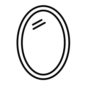 VocalStar Black Metal Framed Bathroom Mirror for Wall, 22 x 30 Inch Rounded oval Matte Black Bathroom Vanity Mirror Farmhouse, 1/4-inch Shatterproof Glass | Ultra-Flush Hanging