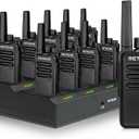 Retevis RT68 Walkie Talkies Long Range Rechargeable (10 Pack) with Charger