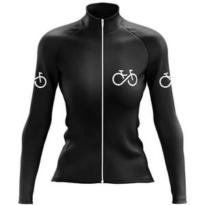 Women's Long Sleeve with 3 Rear Pockets (4X-Large, Black)