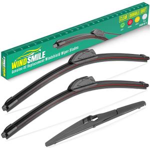 26" 16" 10" Windshield Wiper Blades Replacement for Toyota RAV4 2013 2014 2015 2016 2017 2018 Premium All Weather Front Rear Wipers Set - OEM Quality (Pack of 3)