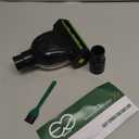 EZ SPARES Universal Mini Turbo Brush  32mm/35mm Dual-Size Vacuum Attachment for Floors, Beds & Crevices | Multi-Surface Cleaning Tool for Pet Hair & Dust | Fits Most 1.25"/1.38" Hose Vacuum Cleaners