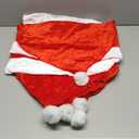 CCINEE 6PCS Christmas Chair Covers,Santa Claus Hat Slipcover Xmas Chair Back Cover for Christmas Dinning Room Decoration (60  50 cm, Red - 6 Pieces)