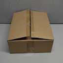 Acacia Wood Utensil Holder, Paper Plate Dispenser Organizer for Countertop - 6 Compartment Silverware Caddy for Friendsgiving Party - Cutlery Holder for Cup, Fork, Spoon, Kitchen, Camping