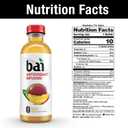 Bai Flavored Water, Malawi Mango, Antioxidant Infused Drinks, 18 Fluid Ounce Bottle (Pack of 12) (EXP 08/20/26)