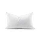 Swandream Feather Rectangle Lumbar Pillow Insert, Soft Fluffy 12 x 20 Inches Decorative Throw Pillow Insert for Bed, Couch and Cushion